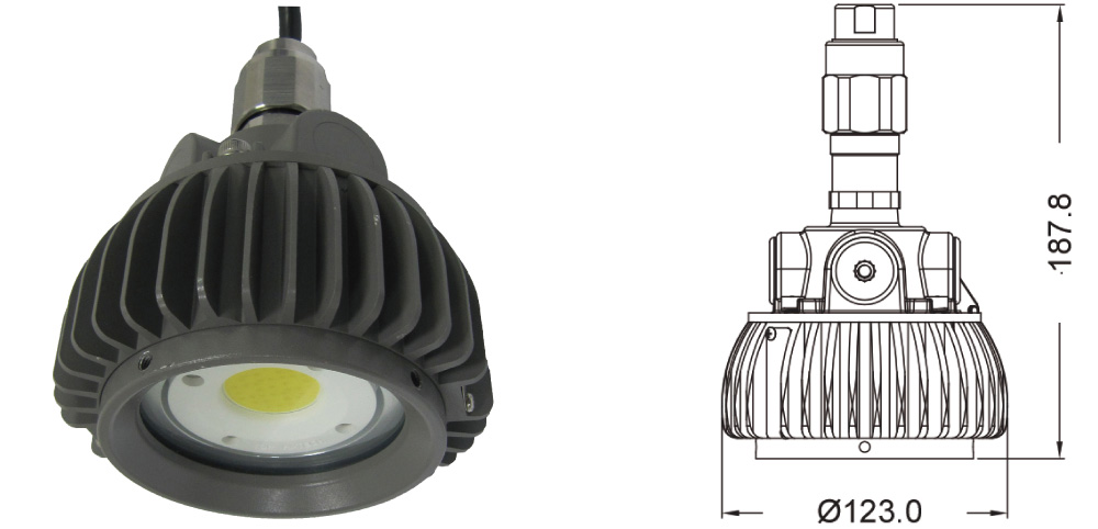 防爆構造LED照明器具 L1203